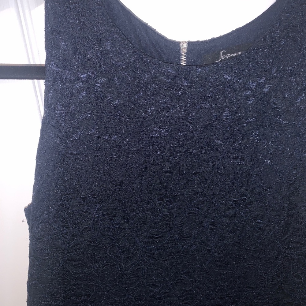 Dark blue sopranos lace dress
